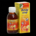Detský sirup s príchuťou ovocia a vitam. C